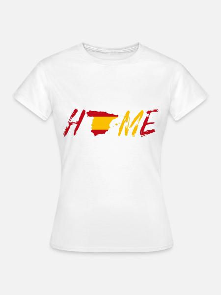 Spanien Home - Frauen T-Shirt - Weiß