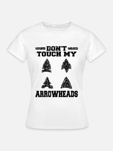Pfeilspitzen - Frauen T-Shirt - Weiß