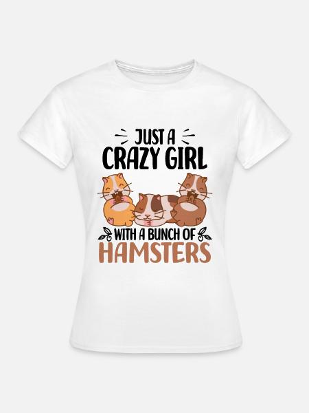 Hamster - Frauen T-Shirt - Weiß