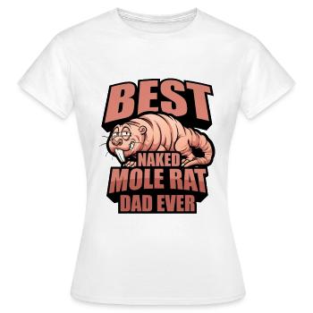 Chiot de sable - T-shirt Femme - blanc - Devant - AI Model Female 172 dark (172cm)