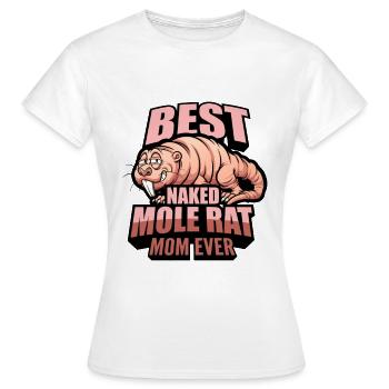 Chiot de sable - T-shirt Femme - blanc - Devant - AI Model Female 172 dark (172cm)