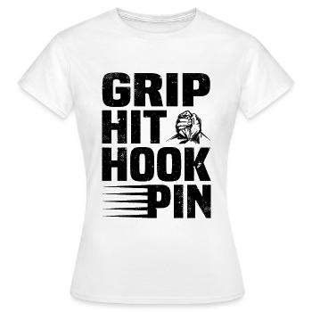 Arm Wrestling - Frauen T-Shirt - Weiß - Vorne - AI Model Female 172 dark (172cm)