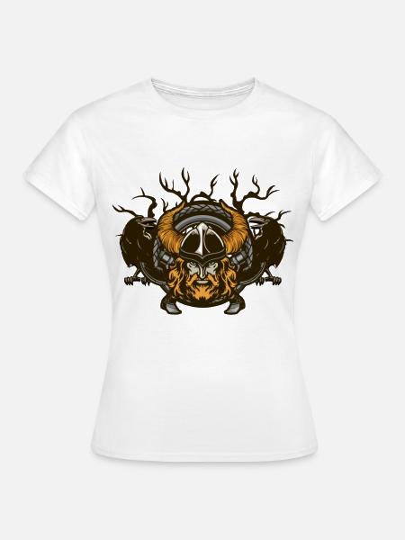 VIKINGS - Frauen T-Shirt - Weiß
