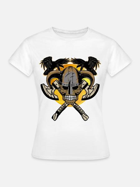 VIKINGS - Frauen T-Shirt - Weiß