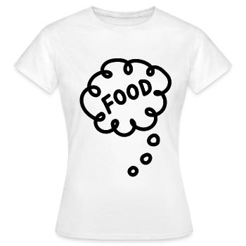 Manger - T-shirt Femme - blanc - Devant - AI Model Female 172 dark (172cm)