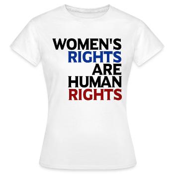 Feministin Feminismus Feminist Geschenk 11 - Frauen T-Shirt - Weiß - Vorne - AI Model Female 172 dark (172cm)