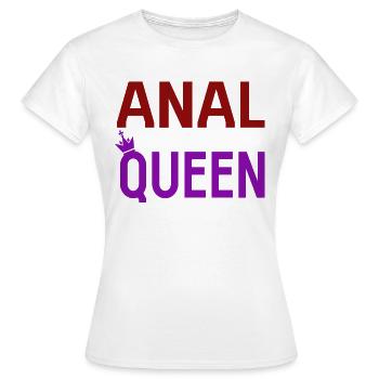Sexe Proverbe Anal Porno Échangistes - T-shirt Femme - blanc - Devant - AI Model Female 172 dark (172cm)