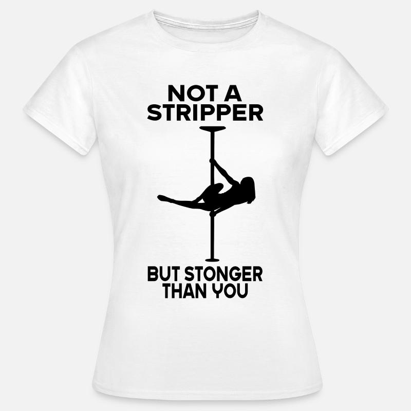 Pole dance pole dance gift - Women's T-Shirt - white