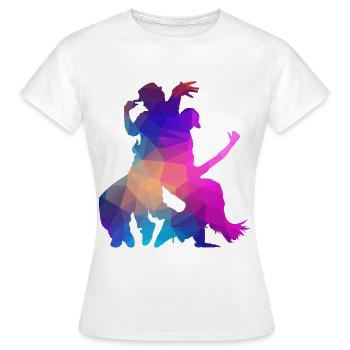 Hip Hop Breakdance Street Dance Tänzer Musik - Frauen T-Shirt - Weiß - Vorne - AI Model Female 172 dark (172cm)