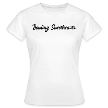 Bowling - Bowling Sweethearts - Women's T-Shirt - white - Front - AI Model Female 172 dark (172cm)