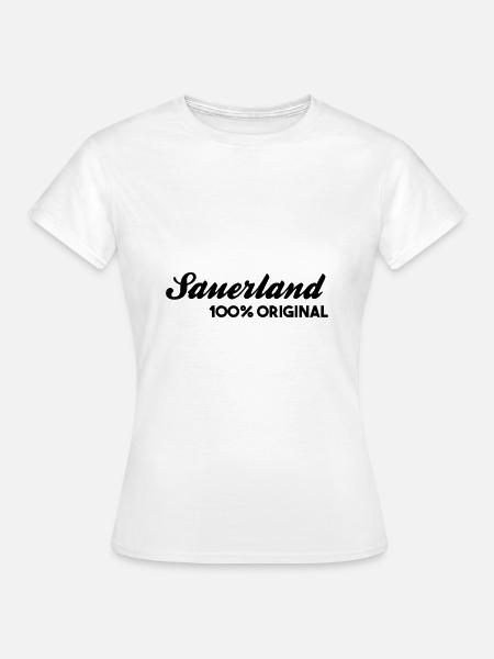 Sauerland! - Frauen T-Shirt - Weiß