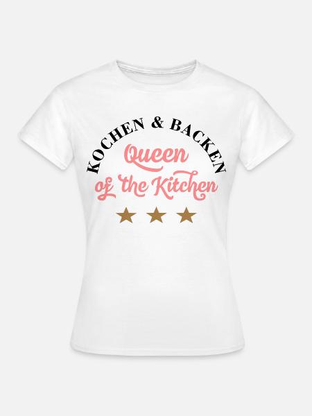 kochen - Frauen T-Shirt - Weiß
