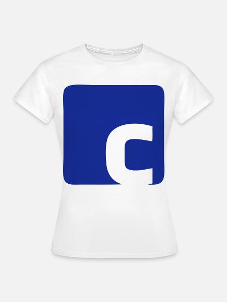 C Logo - Frauen T-Shirt - Weiß