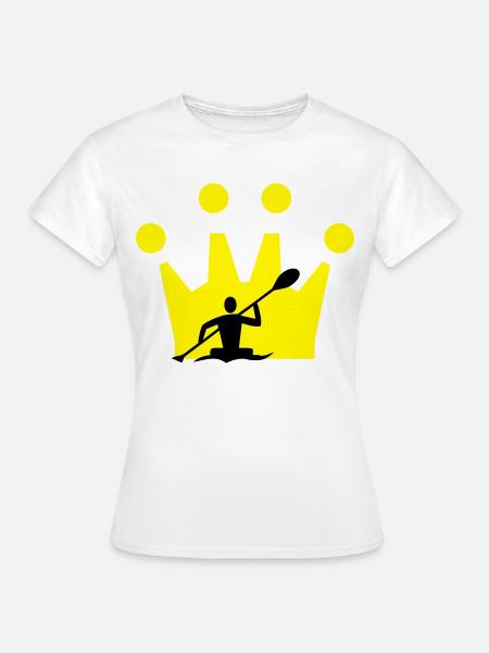 Kanu Krone - Frauen T-Shirt - Weiß