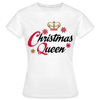 Noël - T-shirt Femme - blanc - Devant - AI Model Female 172 dark (172cm)
