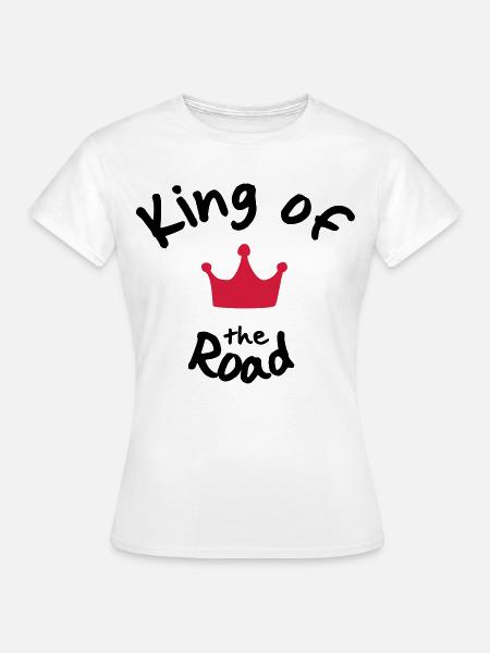 Biker - T-shirt Femme - blanc