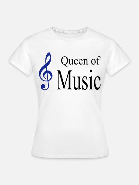 musik - Frauen T-Shirt - Weiß
