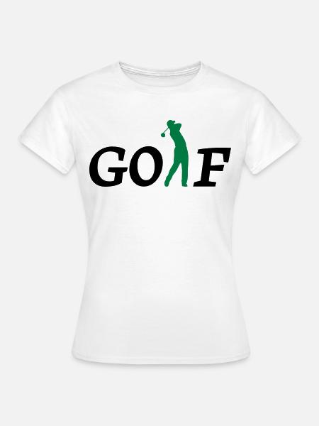 golf - Frauen T-Shirt - Weiß