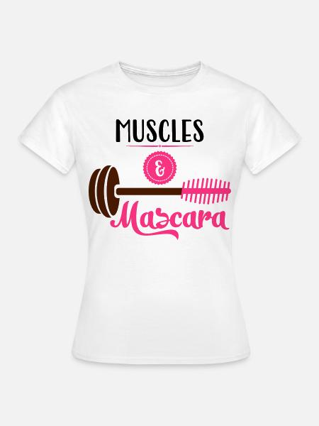 Fitness - Frauen T-Shirt - Weiß