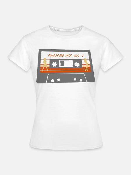 Awesome Mix Vol. 1 - Frauen T-Shirt - Weiß