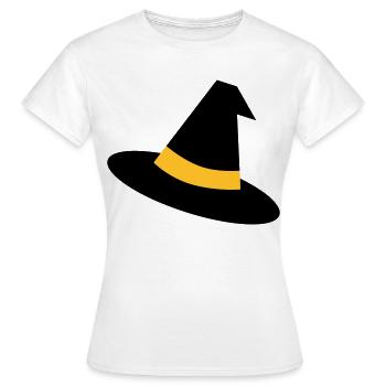 Witch's Hat - Women's T-Shirt - white - Front - AI Model Female 172 dark (172cm)