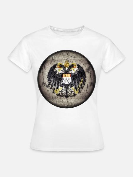 Köln Wappen - Frauen T-Shirt - Weiß