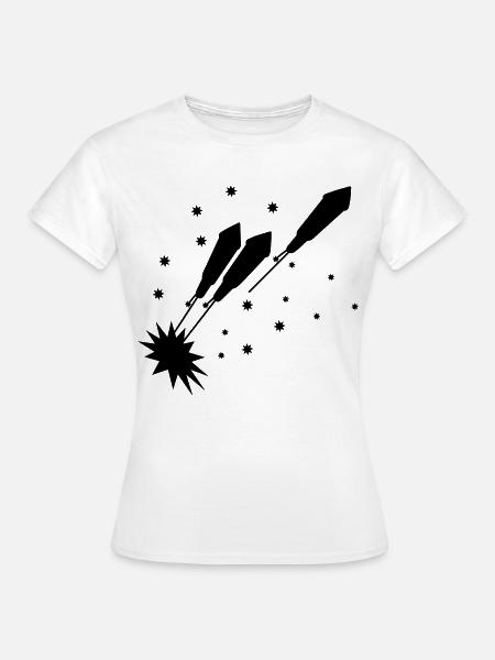 Raketen rockets new year - Frauen T-Shirt - Weiß