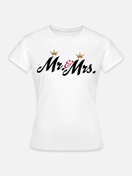 hochzeit - Frauen T-Shirt - Weiß