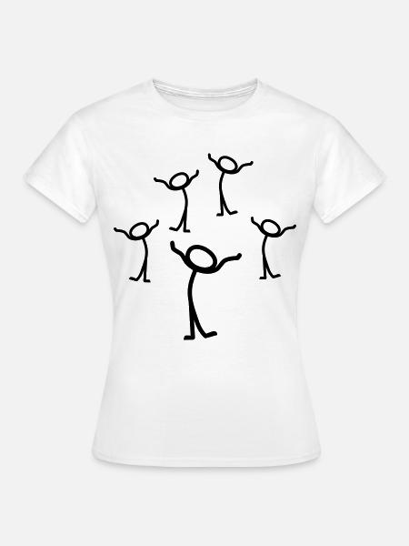 Comic - Frauen T-Shirt - Weiß