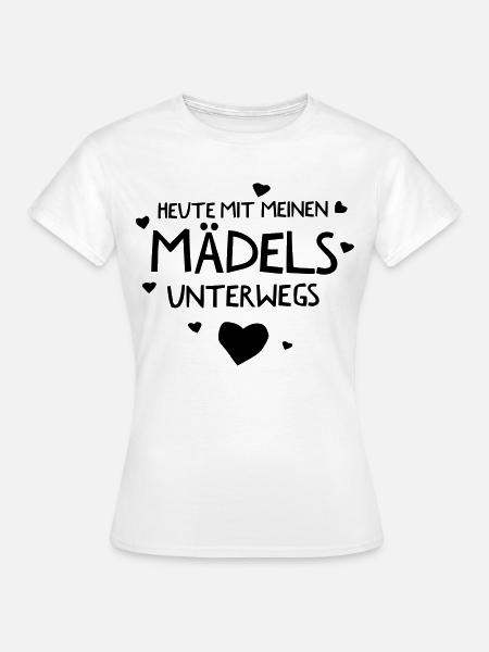 Mädelsabend - Frauen T-Shirt - Weiß