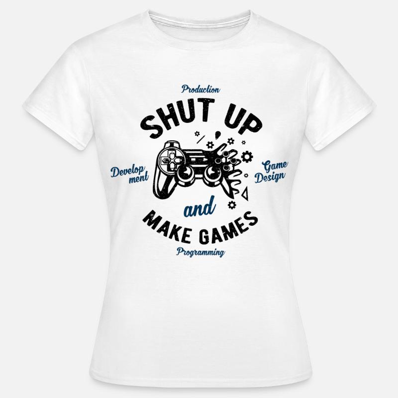 Game development - Women's T-Shirt - white