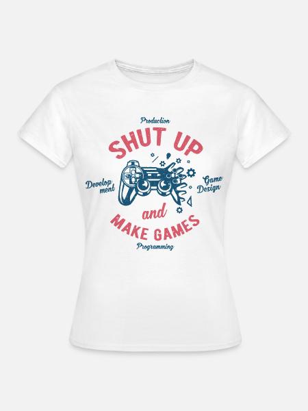 Spieleentwickler - Frauen T-Shirt - Weiß