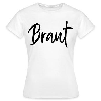 Enterrement de vie de jeune fille - T-shirt Femme - blanc - Devant - AI Model Female 172 dark (172cm)