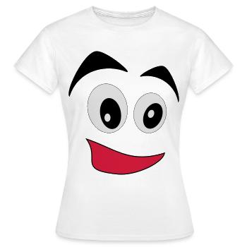 comic - Women's T-Shirt - white - Front - AI Model Female 172 dark (172cm)