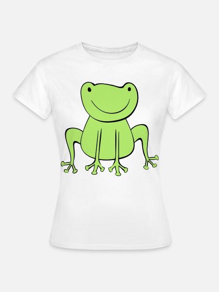 frosch - Frauen T-Shirt - Weiß