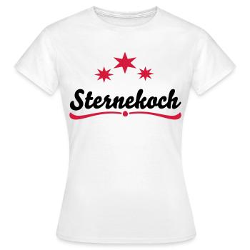 le chef étoilé - T-shirt Femme - blanc - Devant - AI Model Female 172 dark (172cm)