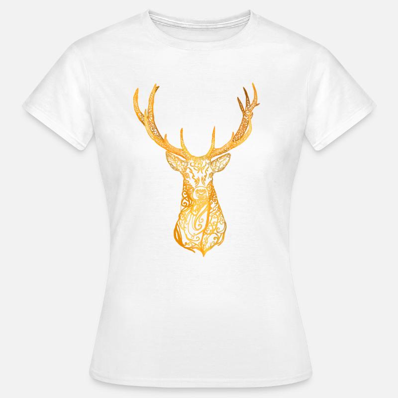 Deer head - Women's T-Shirt - white