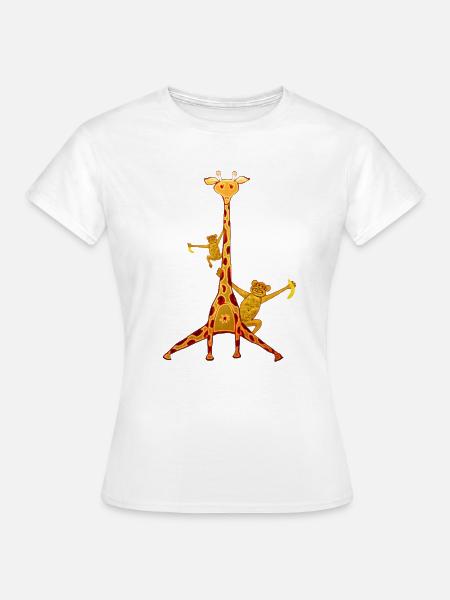 Spaß Zoo - Frauen T-Shirt - Weiß