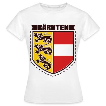 Carinthie - Autriche - T-shirt Femme - blanc - Devant - AI Model Female 172 dark (172cm)