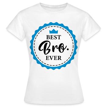 Brothers - Women's T-Shirt - white - Front - AI Model Female 172 dark (172cm)