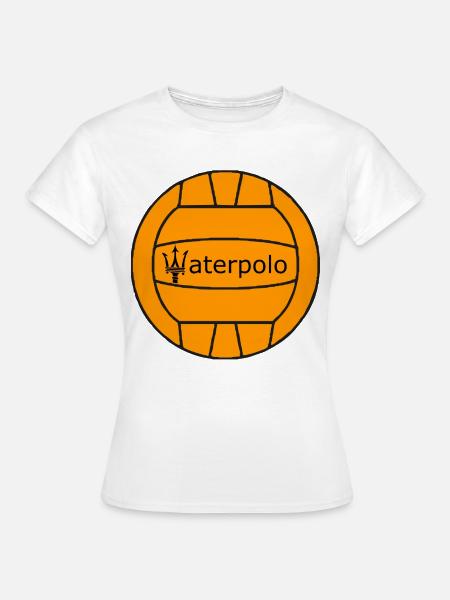 Waterpolo - Frauen T-Shirt - Weiß