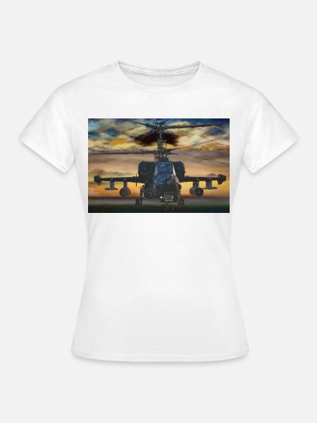 Hubschrauber - Frauen T-Shirt - Weiß