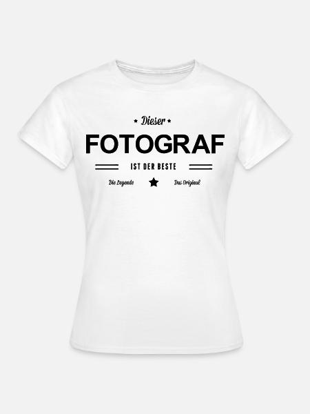 Bester Fotograf - Frauen T-Shirt - Weiß