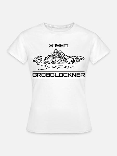 Großglockner, Hohe Tauern, Glockner, Alpen, Berg - Frauen T-Shirt - Weiß