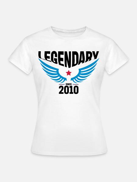 2010 - Frauen T-Shirt - Weiß