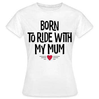 Horse sayings - Women's T-Shirt - white - Front - AI Model Female 172 dark (172cm)
