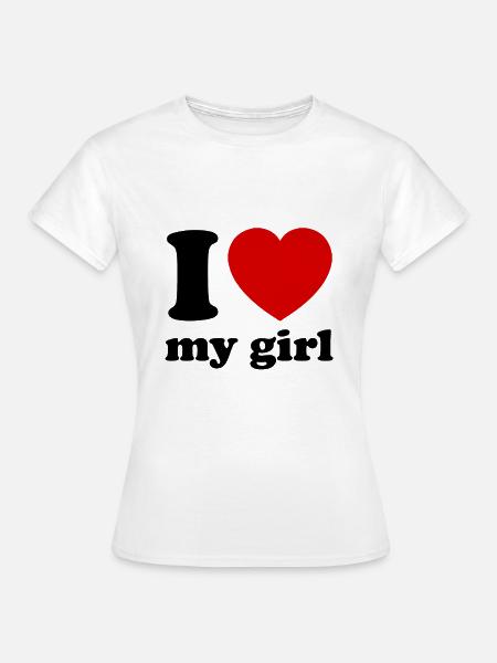 Freundin - Frauen T-Shirt - Weiß