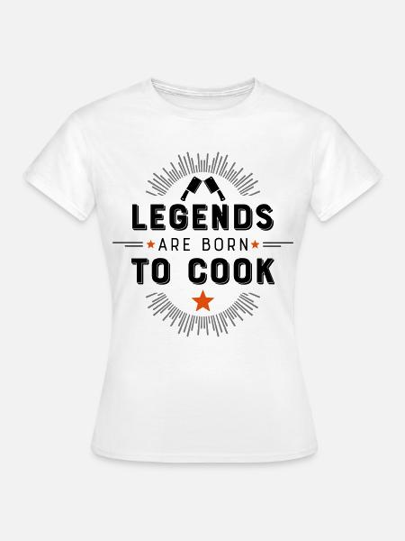 Kochen - Frauen T-Shirt - Weiß