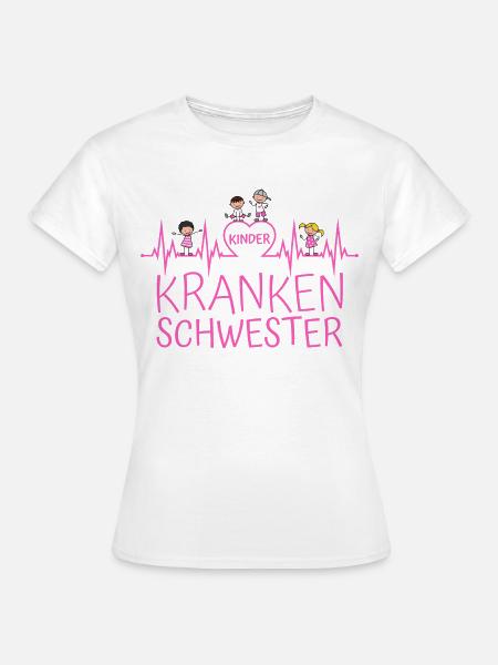 Kinderkrankenschwester Kinder Krankenschwester - Frauen T-Shirt - Weiß
