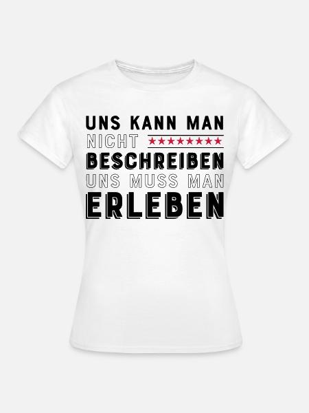 Freunde für immer - Frauen T-Shirt - Weiß